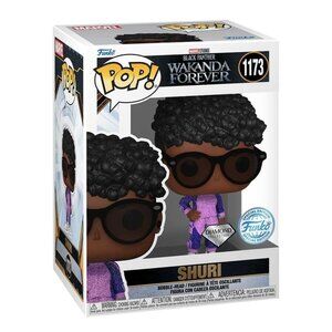 Funko Pop Marvel Black Panther Wakanda Forever Shuri Diamond Glitter 1173